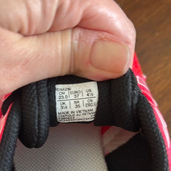 ASICS Kids' Red Running Shoes - Picture 5 of 5